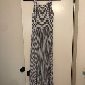 Striped linen dress, size small